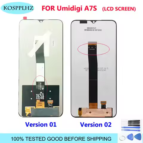100% Tested New For UMIDIGI A7S Display LCD +Touch Screen Digitizer Assembly Replacement UMIDIGI_A7S