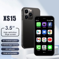 4G Mini Smartphone XS15 3.5 inch Fashion Small Phone 3GB RAM 64GB ROM Dual card Dual Camera Multi-Fu