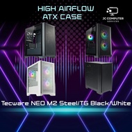 Tecware NEO M2 Steel TG Black ARGB Black ARGB White PC Computer Case Chassis