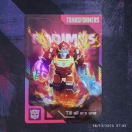Blokees Defender Version 04 Collectible card Rodimus Prime