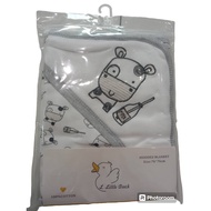 Little Duck Hooded Blanket (67cm x 67)