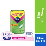 Libresse Slim Non Wing 24cm (3 x 20s)