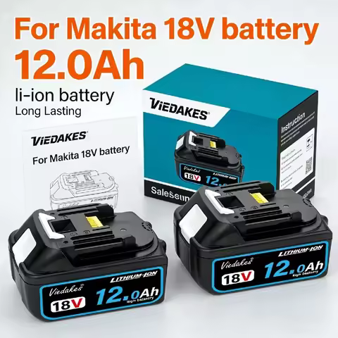 🌍Stable for makita 18V battery, compatible for 18v HR140D DDF487 DBO180Z DTD173 DGA404 DGA504 DTD171