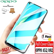 Tempered Glass OPPO A52 A92 A93 2020 Full Glue Color Cover Anti-Scratch Glass