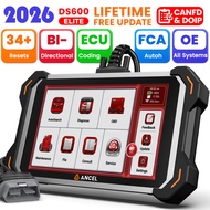 【MY Stock】ANCEL DS600 ELITE Full System Car Diagnostic Scanner ECU Coding BI-directional Scan Tool C