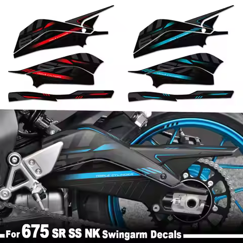 Motorcycle Swingarm Sticker Rotating Shaft Protection Decals For CFMOTO CF Moto 675SR 675SS 675SR-R