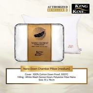 Bantal bulu angsa Kingkoil Nano Down Chamber - King Koil NanoDown Chamber Goosedown Feel Pillow