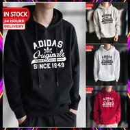 Ready Stock Adidas Since 1949 Hoodie Man Hoodie Women Baju Hoodie Lelaki Jaket Perempuan Jaket Lelaki Hoodie Viral