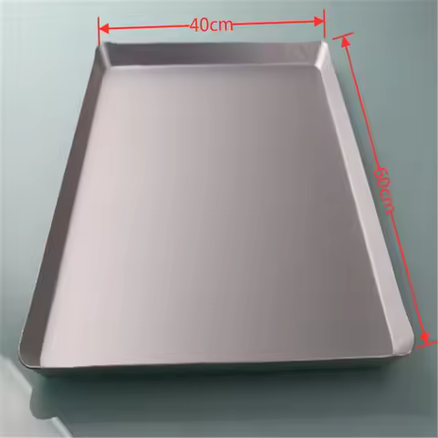 Rectangular bake pan grilled chicken wings wide bread baking tray cake plate cake Mold Non-Stick bak