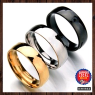 Cincin Hitam 6mm Stainless Steel Men Ring For Men Cincin Lelaki Cincin Murah Cicin Hitam Murah Ring 