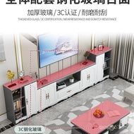 Cabinet Storage Style Storage Integrated Living Room High Cabinet TV New Style TV Cabinet Household 