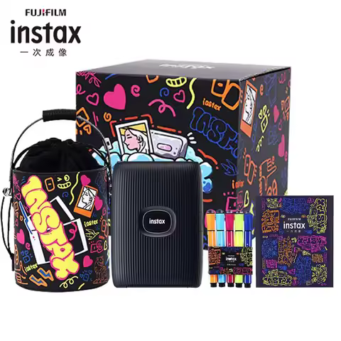 NEW Fujifilm Origin Instax Mini Link 2 Printer Instant Smartphone Printer White /Pink /Blue with Fuj