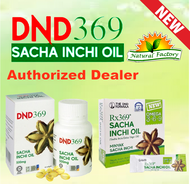 ❤️Official Store❤️ DND369 RX369 NF369 Sacha Inchi Oil (500mgx60 Softgel)x Bottles Dr. Noordin Darus DND 369 Zemvelo