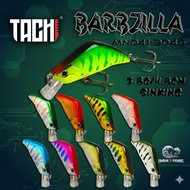 【Ombak X】Gewang Minnow Umpan TACHI Barbzilla 4.8cm/3.8g | Hard Bait Casting Sebarau Bass PB Kerapu K