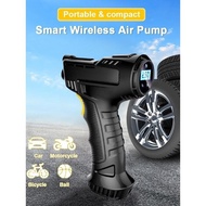 B2U Car Air Pump Wireless Digital Electric Pump Air Compressor Inflatable Pump Portable Air Pump