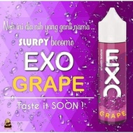 Liquid 60Ml Exo Grape Vapoor Freebase Vapepod Freebas Elektrik