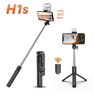 H1S Tripod Light Stick 1 Meter Selfie Stick Remote Shutter Bluetooth Tripod 1M