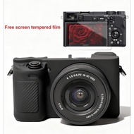 Case for Sony Alpha A6400/A6300/A6100 A6700 A6500 Camera Accessories Soft Silicone Protective Case, 