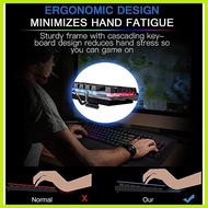 ♚ 7Pin PK900 Professional Gaming Mechanical Aluminum Keyboard/Metal keyboard