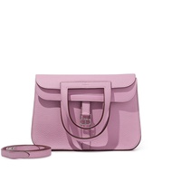 Hermès Mauve Sylvestre Clemence Halzan 25 Palladium Hardware, 2021