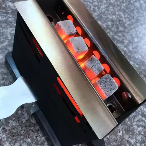 Portable Mini Charcoal Stove 800W Electric Burner Hotplate Furnace Home Kitchen M2EE