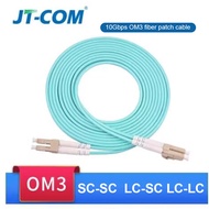 JT-COM OM3 LC-LC LC-SC LC-SC 10G OM3 Multi Mode Duplex มัลติโหมดดูเพล็กซ์ Patch cord 3M 5M 10M 20M 3