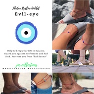 Tibetan Redline Anklet evil eye charm (unisex)
