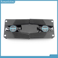 ✼ Romantic ✼  USB Laptop Cooler with 2 60mm Fans Folding Cooling Pad for Notebook PC Computer Fan Stand LCD Display Notebook Cooler Holder