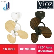 FANZ VIOZ 16" DC MOTOR DESIGNER WALL/CEILING FAN