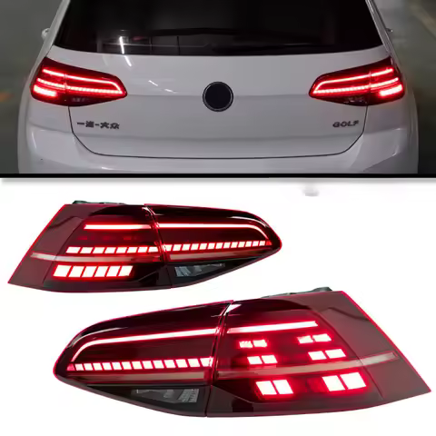 Taillight assembly for Volkswagen MK7/7.5 aged 2012-20, and turn signal brake lights Golf 7/7.5 mode