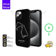 Silverstone F1 Track Phone Case for iPhone 17 Pro Max / iPhone 16 Pro Max / 15 Pro Max / 13 Protecti
