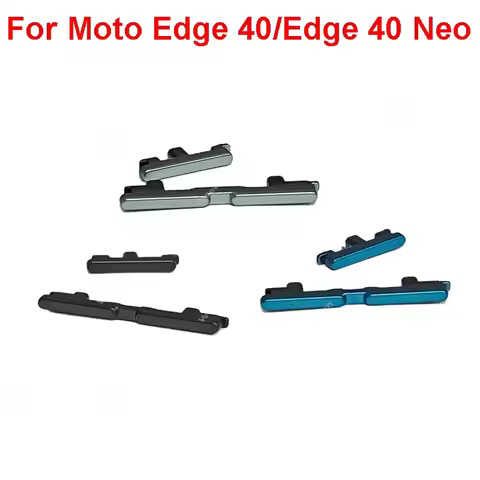 Power Volume Button For Motorola MOTO Edge 40 Edge 40 Neo On OFF Power Volume Side Key Flex Cable Re