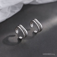 Industry Stud Earrings Wholesale Ear Clips Sterling Silver If No Pierced Earrings Female 999 High-En