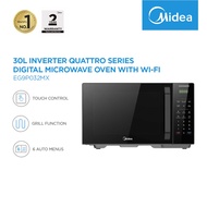 Midea 30L Inverter Quattro Series Digital Microwave Oven with Wi-Fi