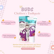 BUDS CHILDREN'S TOOTHPASTE Blackcurrant 1-3 Y TOOTHPASTE/ TOOTHPASTE/ safe to swallow