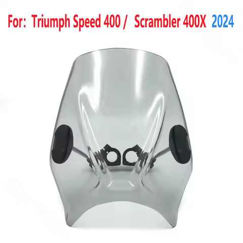 Motorcycle Windshield Windscreen For Triumph Speed 400 Speed400 Scrambler 400 X 400X Scrambler400X W