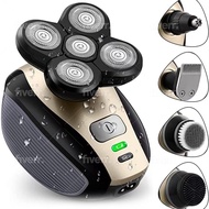 Electric Shaver Five-in-One Washable Shaver Men's Shaver Haircut Trimmer Set Box