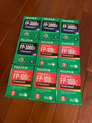 Fujifilm FP-100C FP-3000B Film pack polariod 寶麗萊 撕拉片