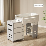 Bàn thay tã kết hợp tủ đựng đồ cho trẻ sơ sinh 6in1 Lechin