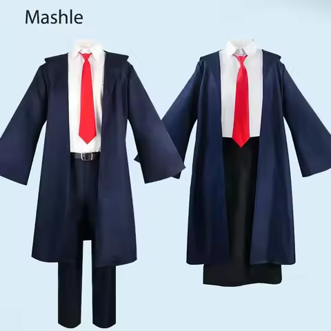 Anime Cosplay Mashle Magic and Muscles Outfits Coat Shirt Pants Suit Uniform for Man/Woman Halloween
