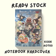 Attack ON TITAN NOTEBOOK/ATTACK ON TITAN NOTEBOOK Code AOT03