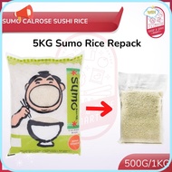 HOT SALE REPACK Sumo Calrose Sushi Rice Sushi - (Size 500g  1KG) | 日本米 Beras Baby Beras Bayi Baby Rice Beras Sushi