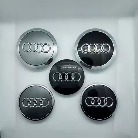 4pcs 60mm 61mm 68mm 69mm Audi Hub Caps Car Wheel Center Caps For Audi A1 A2 A3 A4 A5 A6 A7 A8 S3 S6
