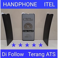 SPY CERAMIC ITEL S18 ITEL S23 ITEL P40 ITEL P55 5G ITEL VISION 1 PRO ITEL VISION 3 TURBO ITEL VISION