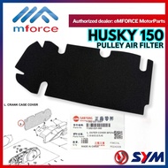 SYM HUSKY150 HUSKY LH OUTER COVER SPONGE CVT PULLEY FILTER 11352-D21-000 ORIGINAL SYM