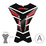For Suzuki SV650 SV650S SV650X 3D Carbon-look Motorcycle Tank Pad Protector