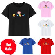 HKT3 Fashion 100% Cotton Aumsum Graphic-A Style T-Shirt for Kids - Ultra-Soft & Breathable