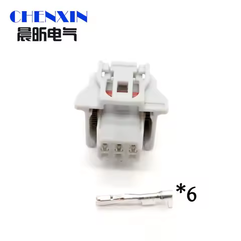 6 Pin Auto Connectors Reversing Radar Eye Rear View Camera harness plug 90980-12790 90980-12A80 6189