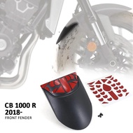 Motorcycle Accessories Black Front Mudguard Extender Fender For Honda CB 1000 R CB1000R CB 1000R 201