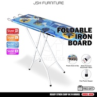 Adjustable & Foldable Iron Board JSH IBP - Ironing Board Papan Seterika Papan Gosok Baju Papan Iron